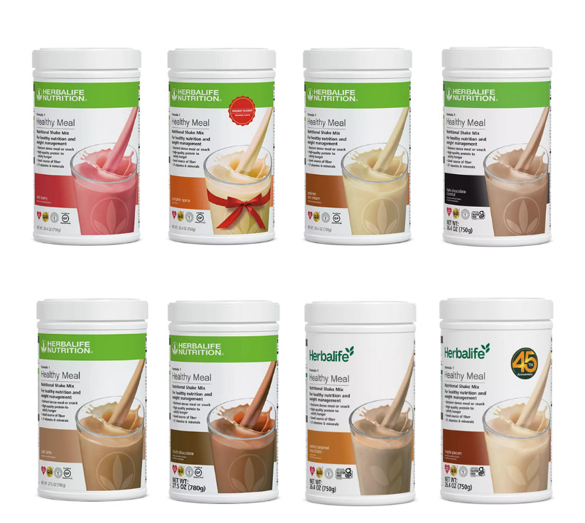 HERBAL FORMULA 1 Healthy Meal Nutritional Shake Mix 750g All Flavors - From USA