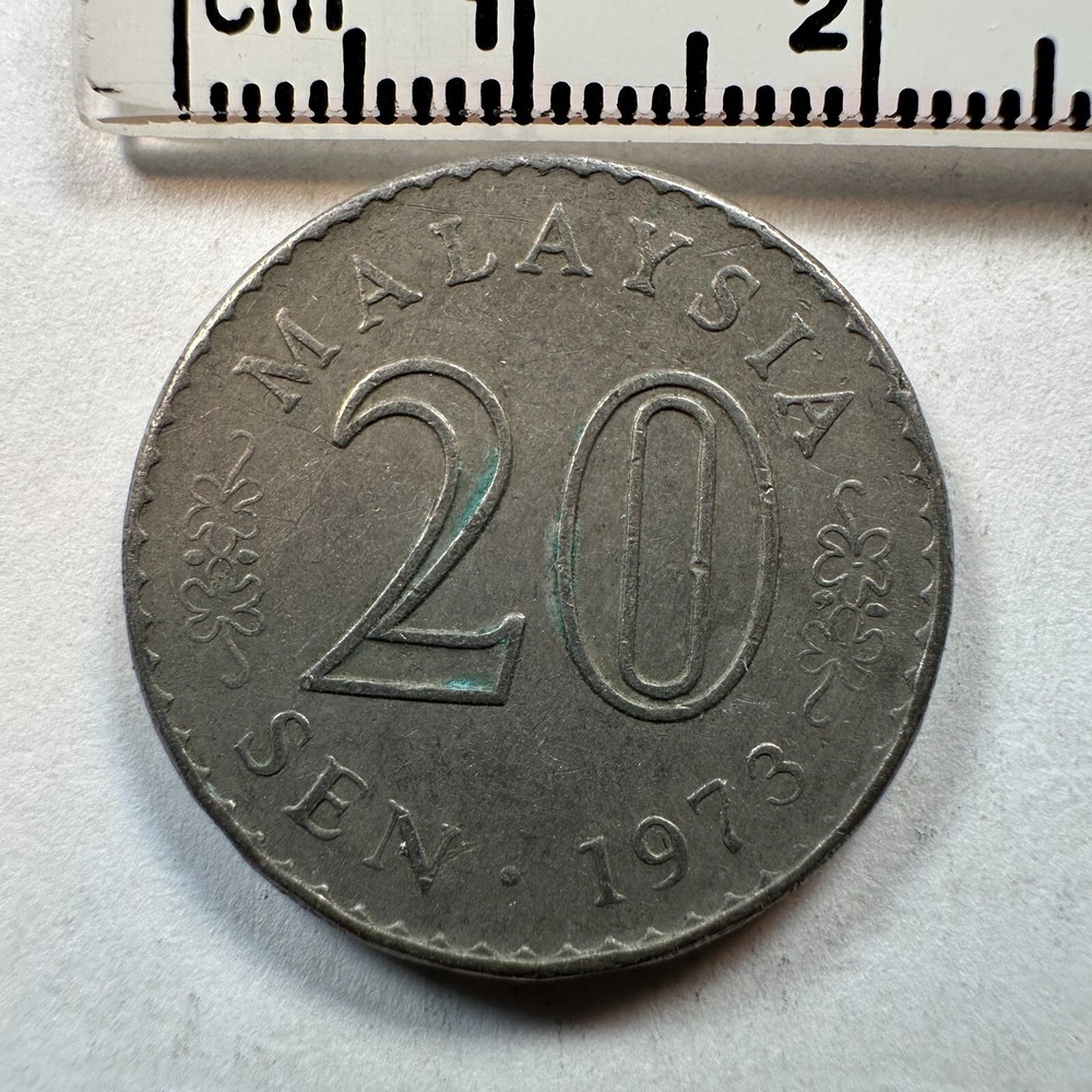 MALAYSIA 20 SEN - 1973
