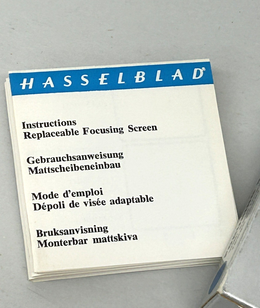 Hasselblad 42196 Split-Image Focusing Screen w/ Original Box