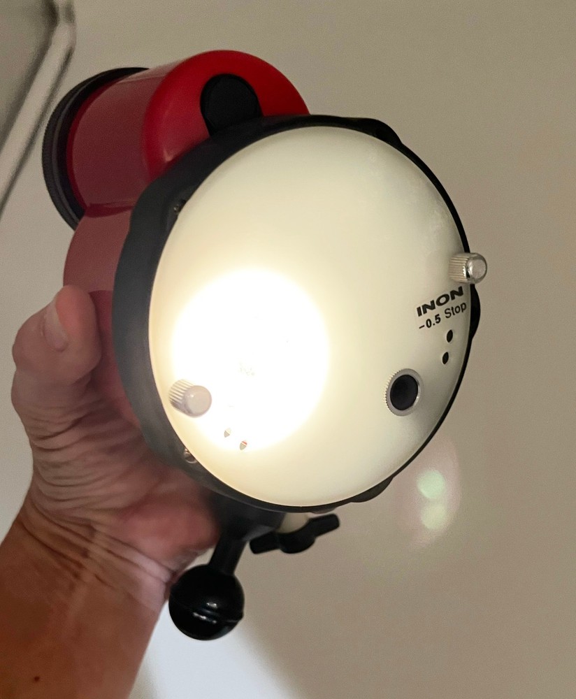 INON D-2000 type2 Underwater Strobe Light for Diving Photography Diffuser Works