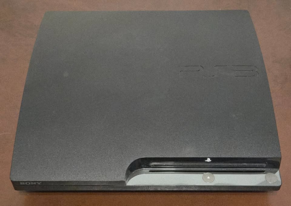 PlayStation 3 PS3 Slim Console 1TB Storage w/ 1 Controller & Cables CECH2501A