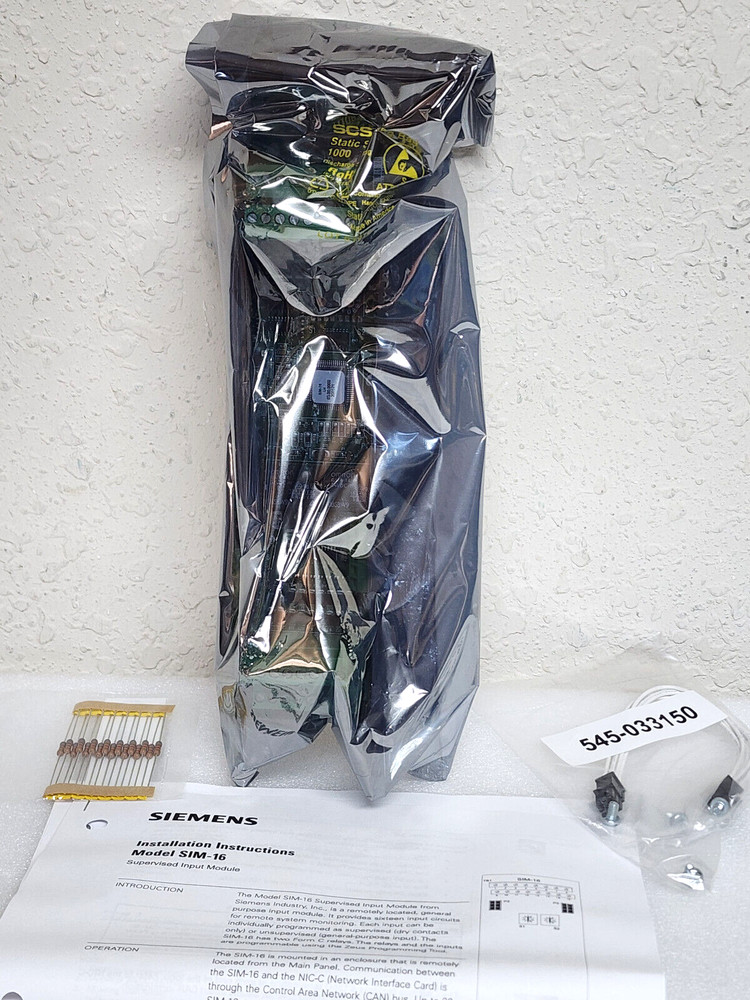 SIEMENS SIM-16 - Supervised Input Module