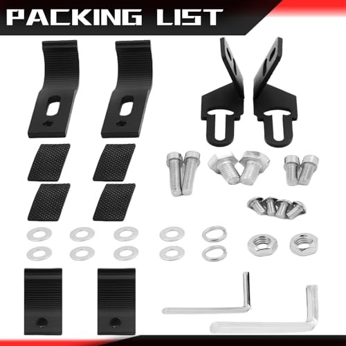 2PCS Motorcycle Fork Indicator Brackets, Motorcycle Turn Side Installation
