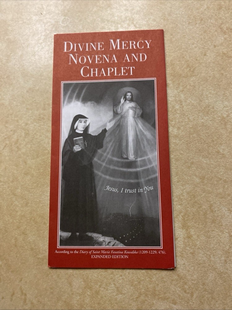 Divine Mercy Novena And Chaplet Rosary Companion Prayer Booklet Pamphlet