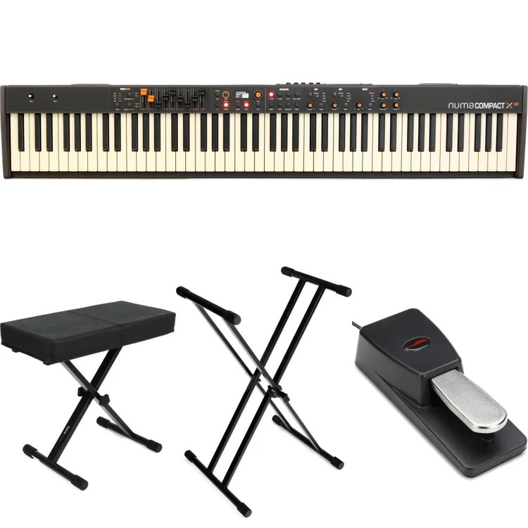 Studiologic Numa Compact X SE 88-key Stage Piano Essentials Bundle