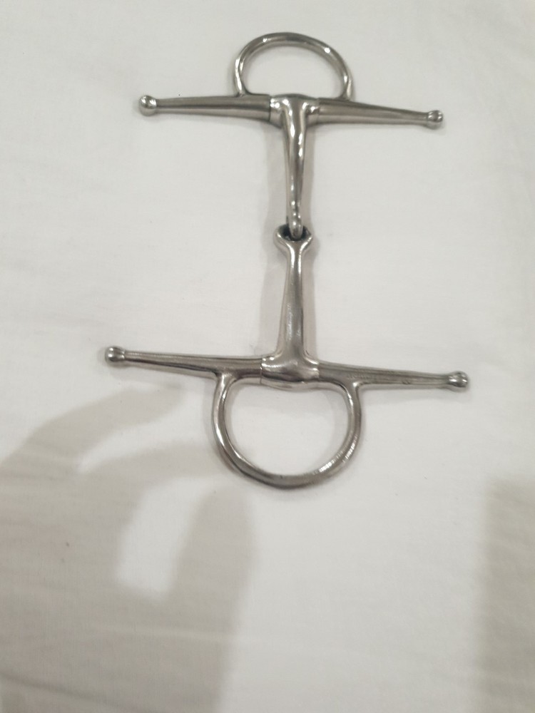 JP Korsteel Full Cheek Eggbutt Snaffle