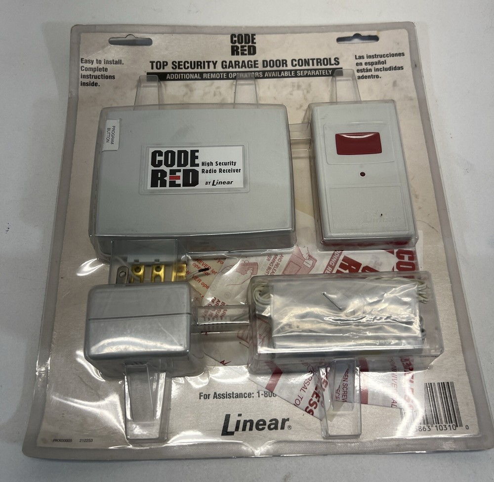 Code Red By Linear Top Security Garage Door Replacement Controls NEW