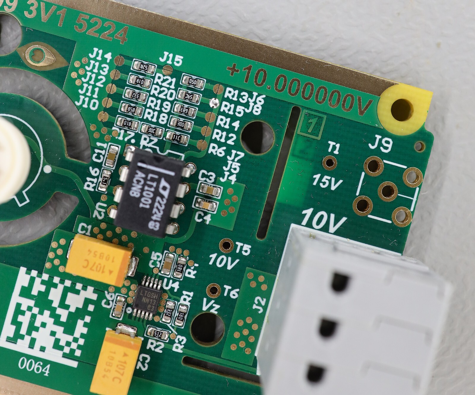 ADR1399 10V Precision voltage Reference Calibrated DMM7510 PCB with Enclosure