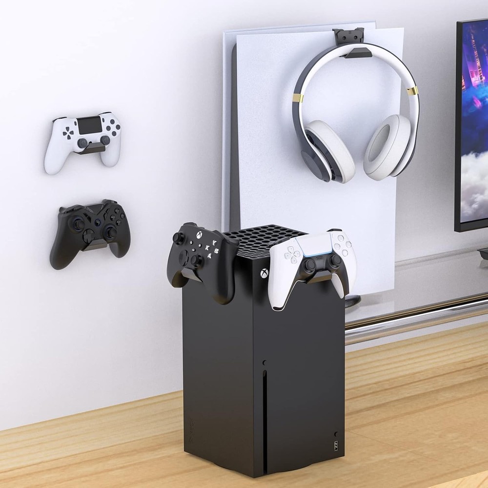 Controller Wall Mount Holder for PS5 Pro/Slim,for Switch Controller Holder 6 PCS