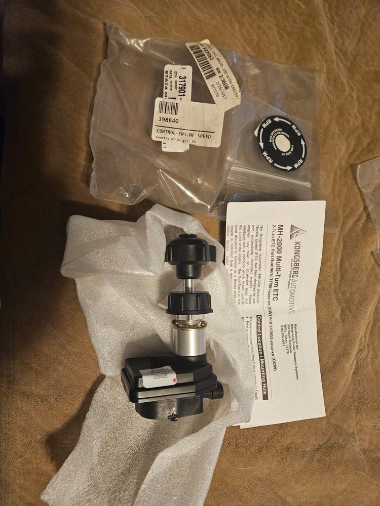 Clockwise Electronic Hand Throttle Control Remote Engine 317901-10cs-61