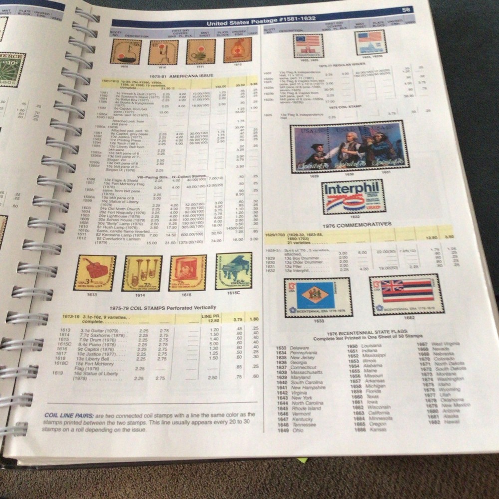 2019 US/BNA Postage Stamp Catalog