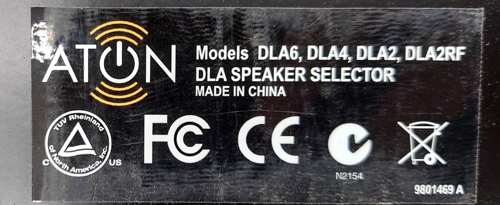 Aton DLA4 Speaker Selector