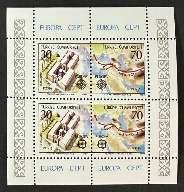 TURKEY 2223a Beautiful  Mint NEVER Hinged Sheet