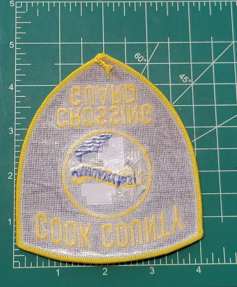 COOK COUNTY ILLINOIS SHERIFF'S CROSSING GUARD PATCH