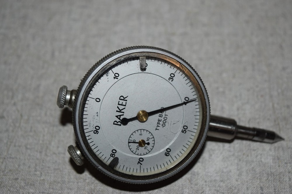 BAKER B60 Dial Indicator .0001"