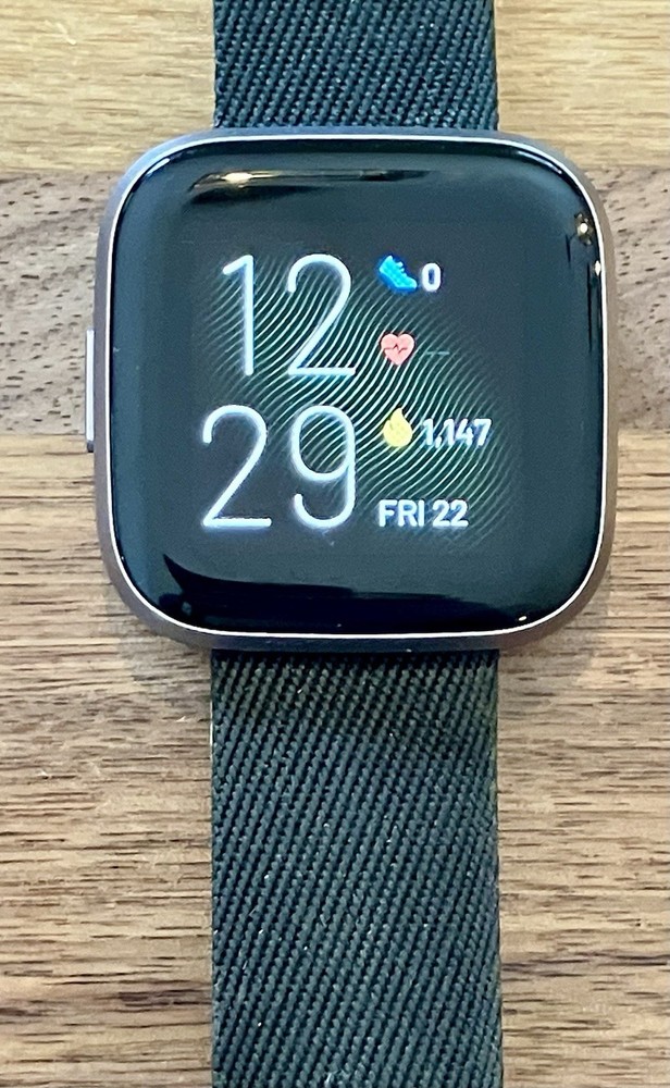 Fitbit Versa 2 Smartwatch Activity Tracker Alexa FB507 TESTED