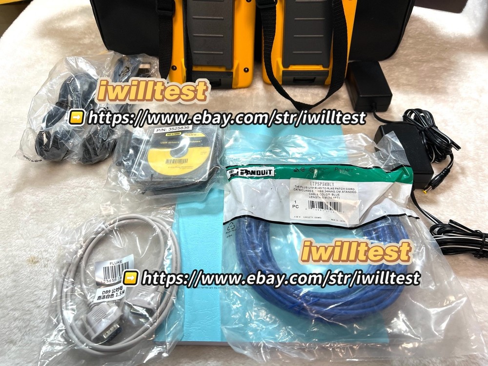 1pcs FLUKE DSP-4000 Network Cable Authentication Device *IW