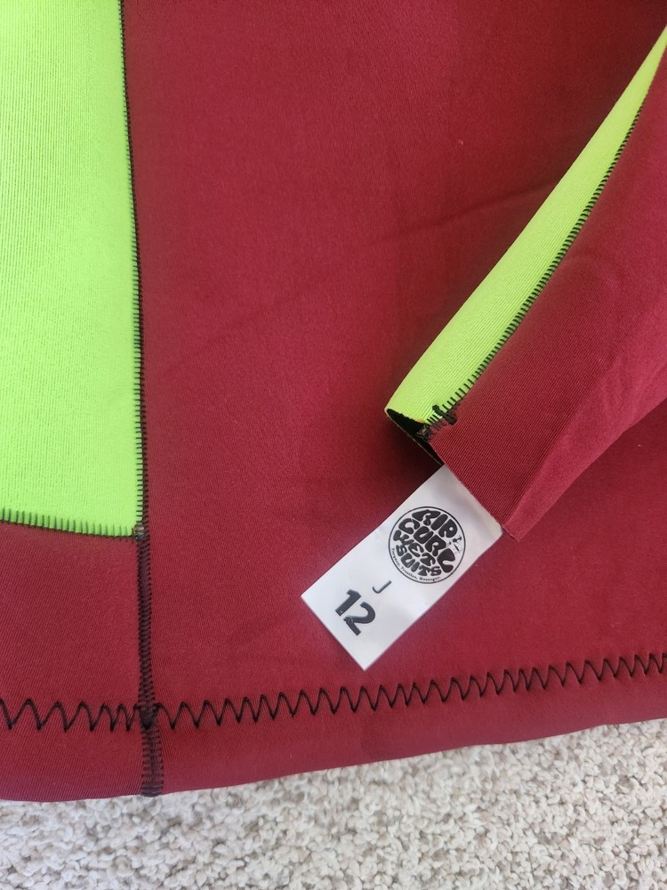 Rip Curl Wetsuit Top Size J12