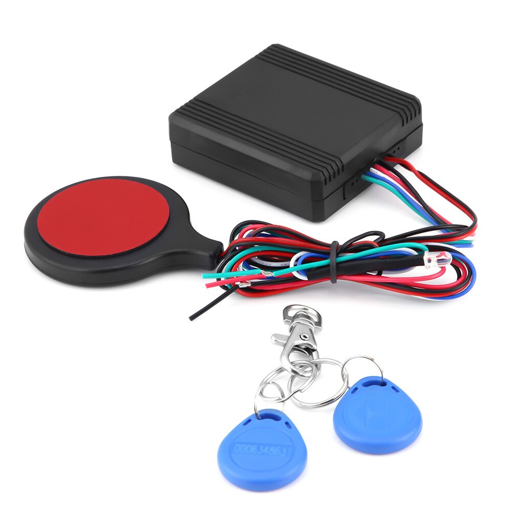 Wireless Immobilizer Security System Motorcycle ID Card Lock Anti-theft Security