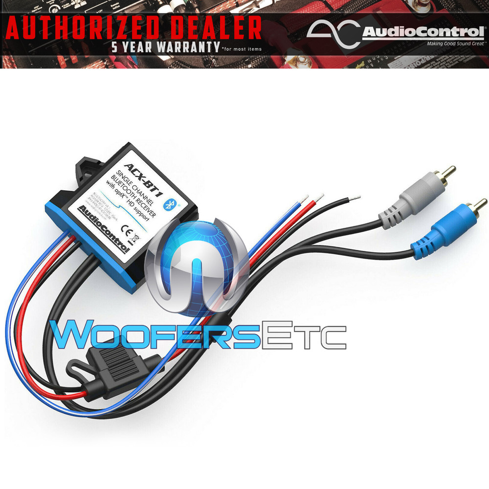 AUDIO CONTROL ACX-BT1 UNIVERSAL HIGH RESOLUTION STREAMING BLUETOOTH RECEIVER NEW