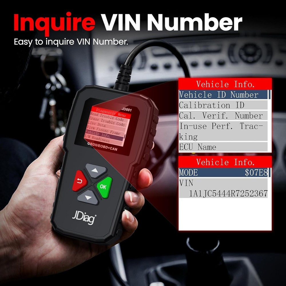 OBD2 Scanner Code Reader Diagnostic Tool For 15-20 Ford F-150 Edge Mustang