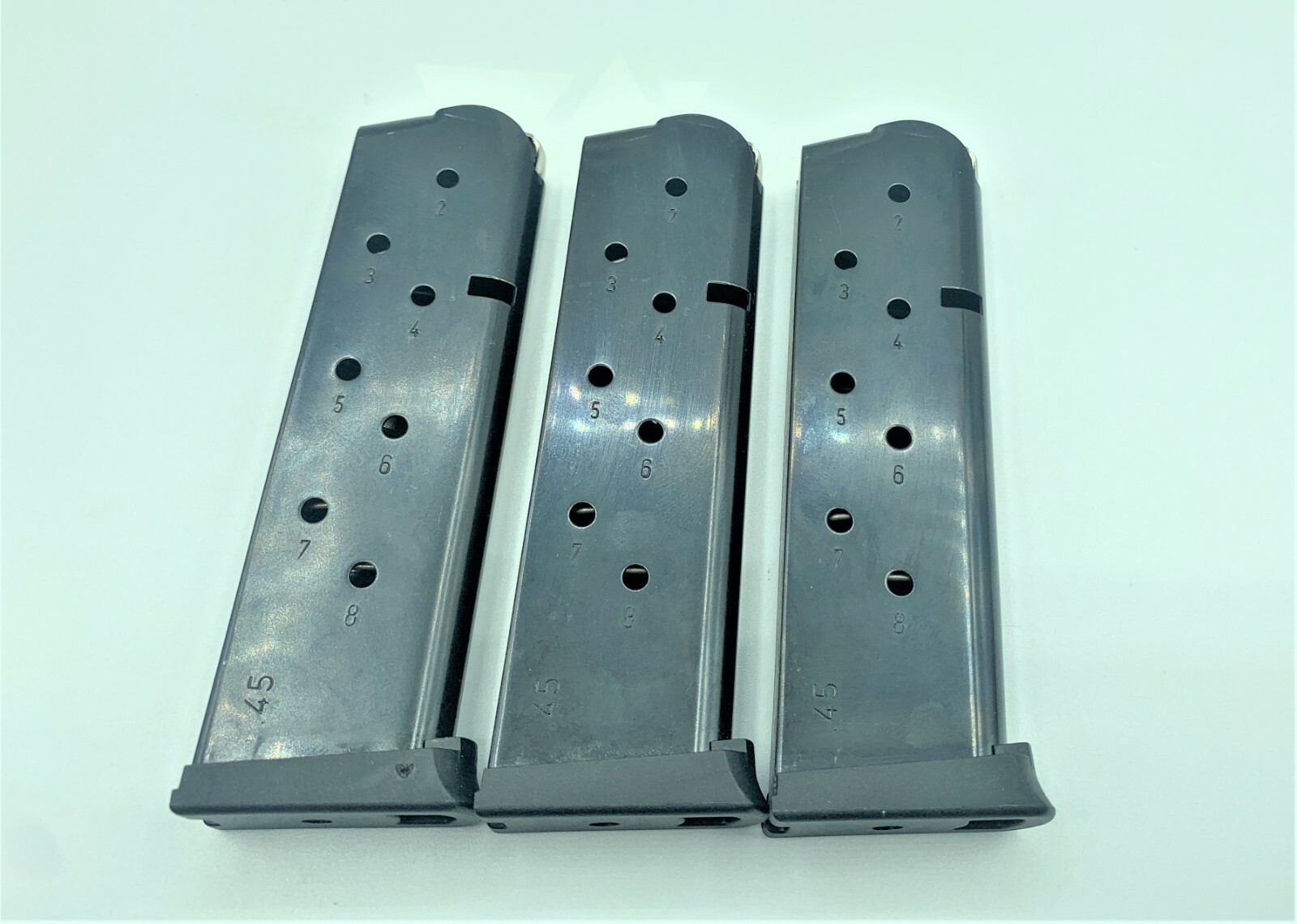 PACK of 3 1911 Magazine 8 Round 45 ACP GI Colt Government Pistol Mag AUTO CLIP