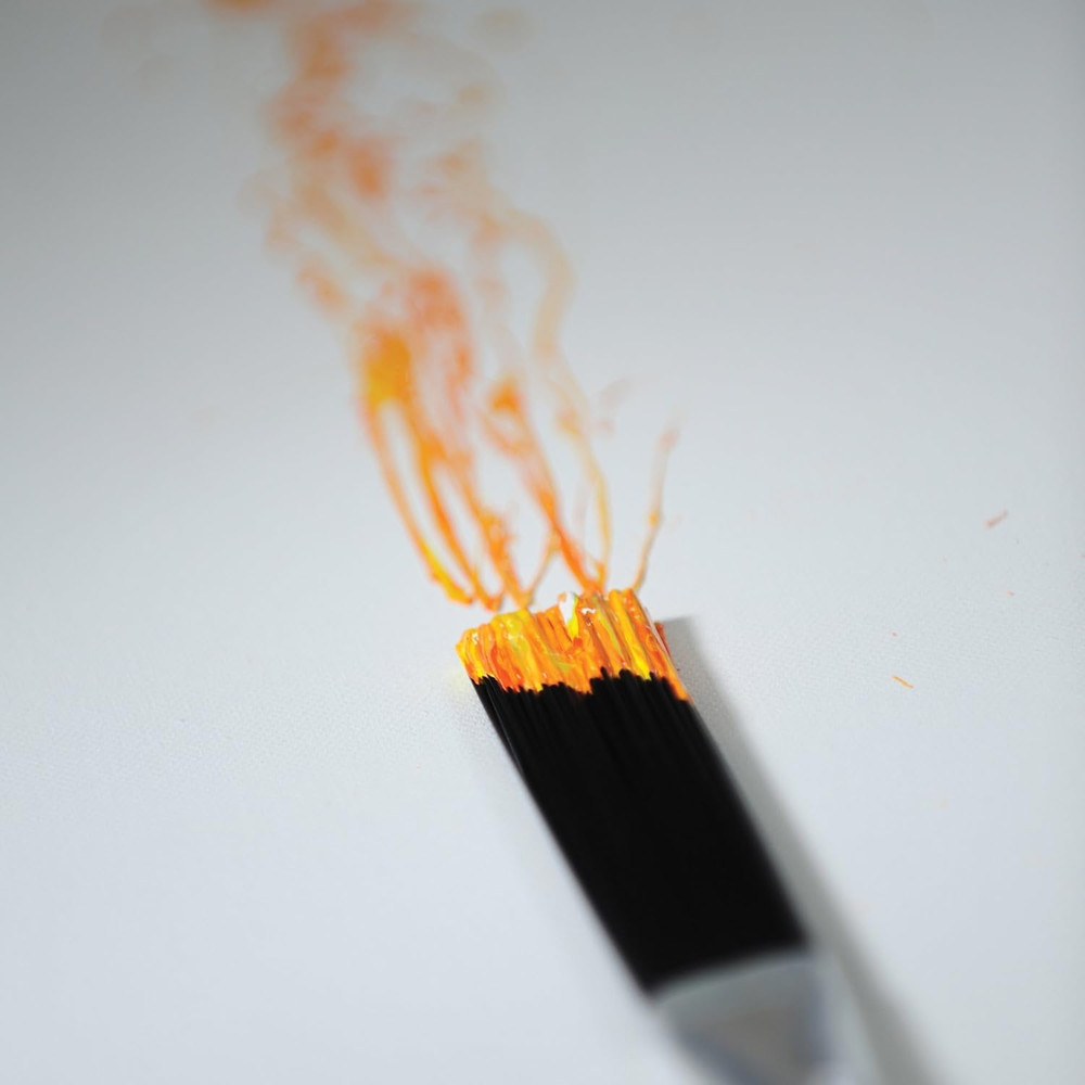 Large Scale Splatter Brush, Flat, 1"