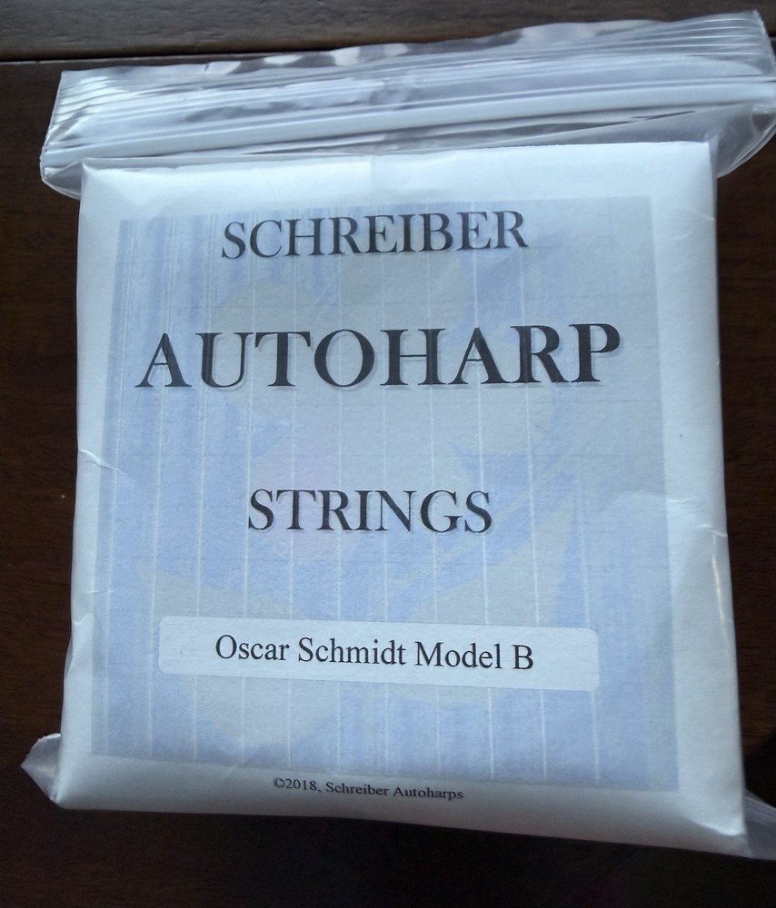 Schreiber Autoharp Strings Compatible with Oscar Schmidt Model B Replacement Set