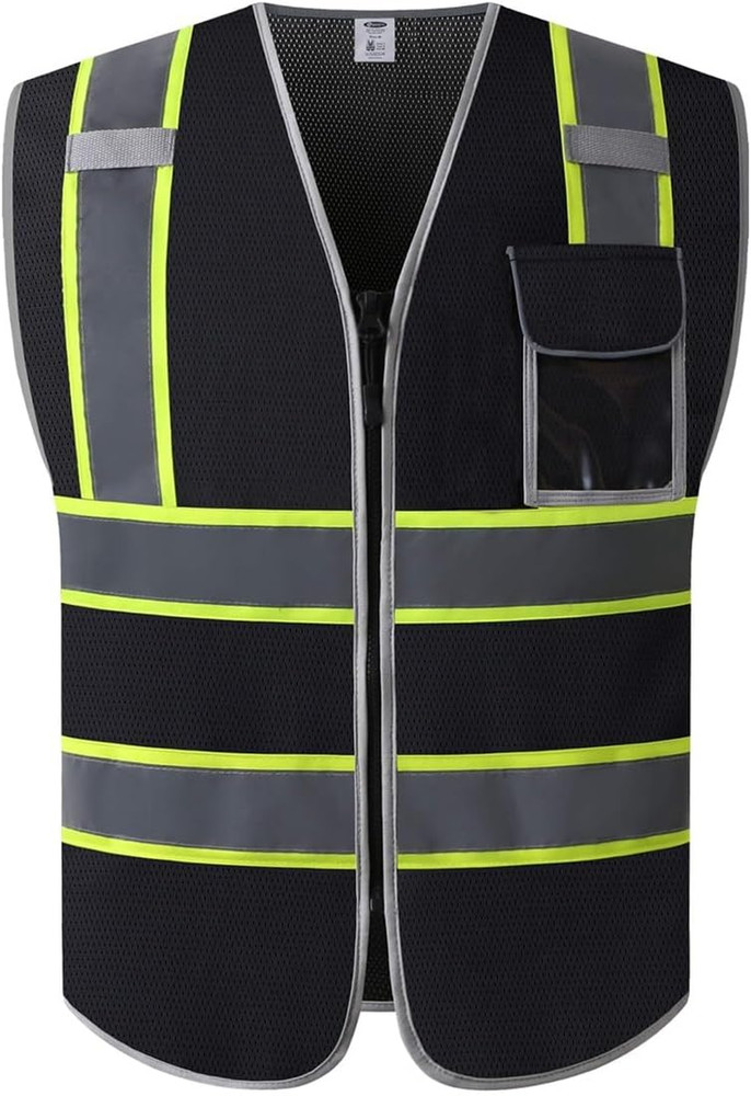 Hi-Vis Multiple Pockets Lite MESH Lining Meets ANSI/ISEA Standards