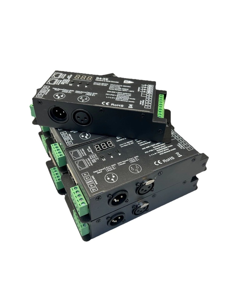 Novabright D4-XE DMX Decoder 4 Channel