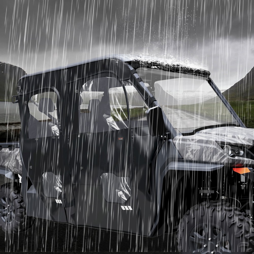 Zipper Soft Cab Enclosure Doors Side Window for CFMOTO UForce 1000 XL 2022-2025