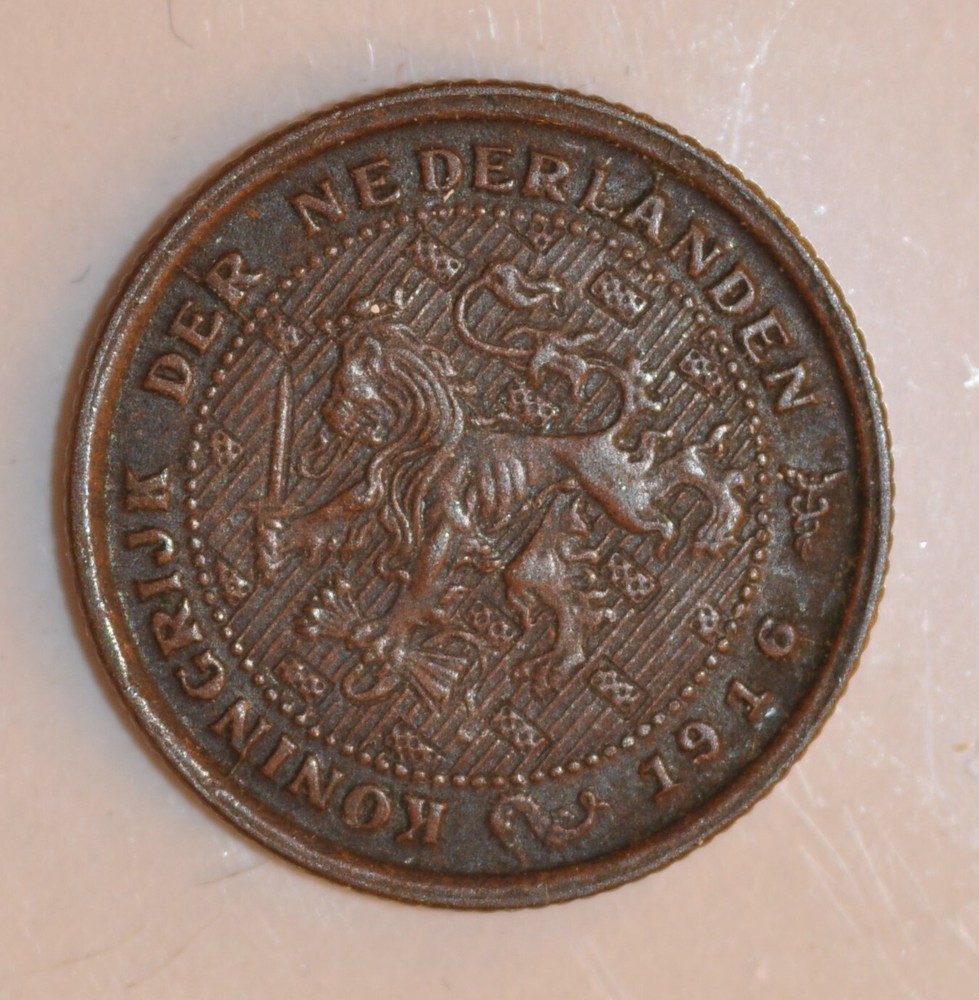 1916 Half Cent Netherlands