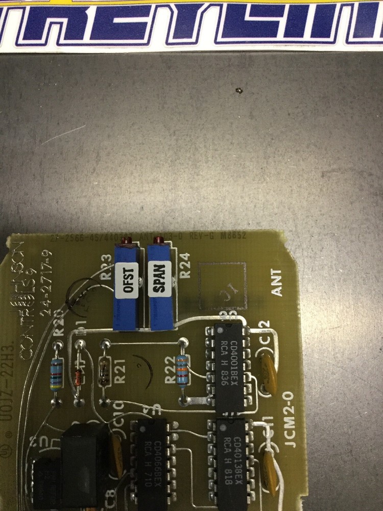 NEW, JOHNSON CONTROLS, ANT-103-0, ANALOG TEMPERATURE MODULE. (23H-3)