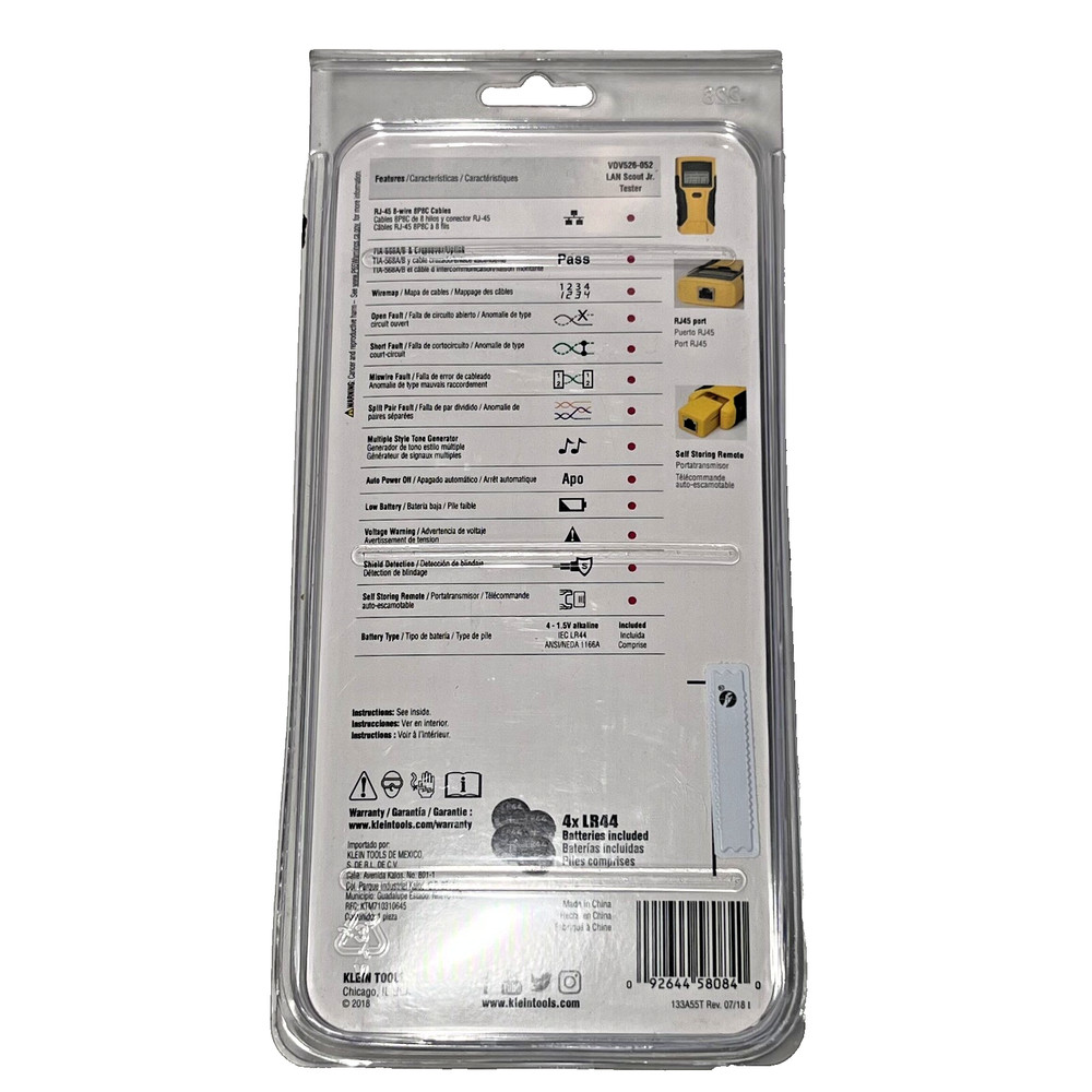 IDEAL 33-856 VDV Multimedia Cable Tester