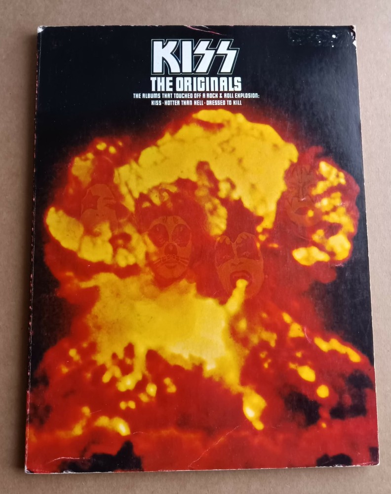 KISS The Originals 1977 Songbook Vintage Memorabilia Gene Ace Paul Peter Music