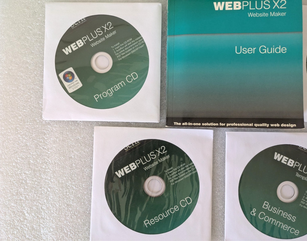 Serif Webplus X2 Website Maker