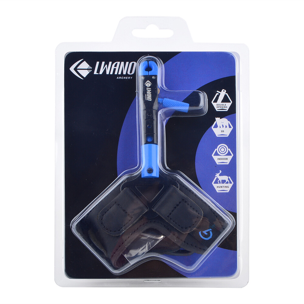 Compound Bow Wrist Caliper Release Aids Strap Trigger Adjustable Hunting