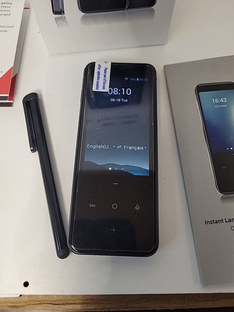 AL TRANSLATOR ANDROID 5.0 Omega PIXELS CAMERA Touch Screen