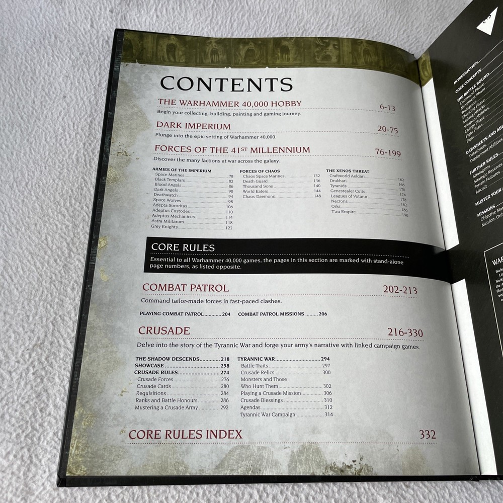 Warhammer 40k Leviathan Core Rule Book Hardback