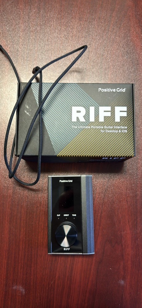 Positive Grid Riff Audio Interface Black