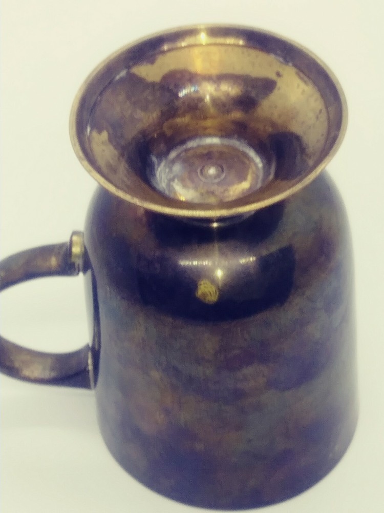 Bronze Cup Antique Unmarked Decor Display Middle Eastern