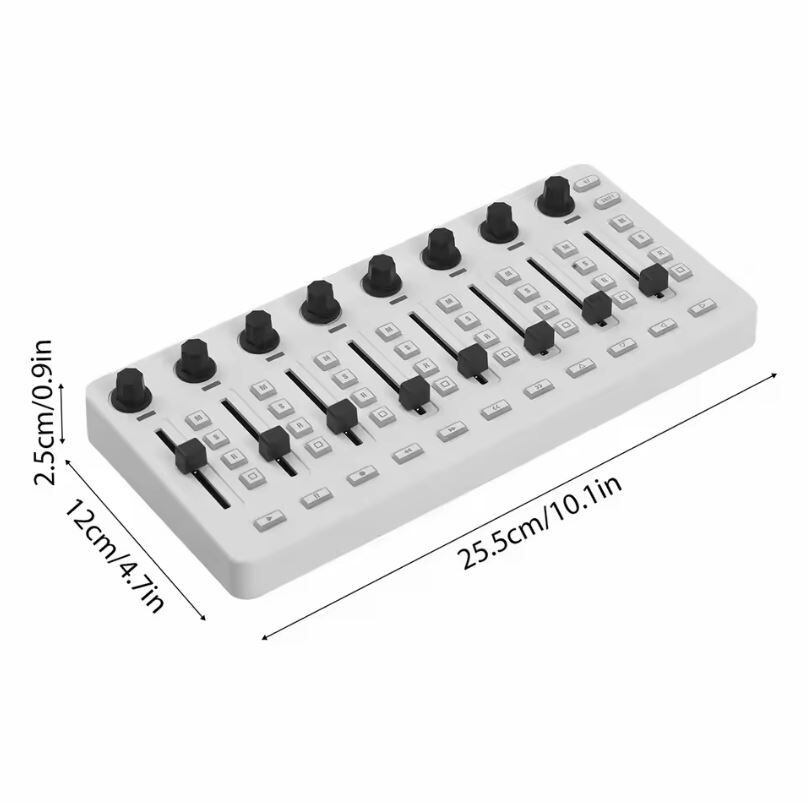 M-VAVE SMC-Mixer Wireless MIDI Controller Mixing Console Connection Rechargeable