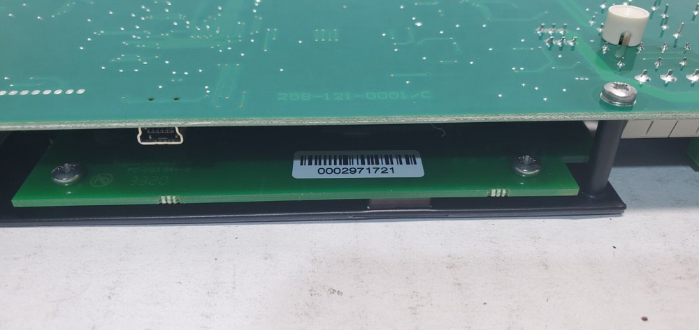 TDI TUCOR Irrigation Controller Panel 258-121-0001-C Decoder Interface 12JL23