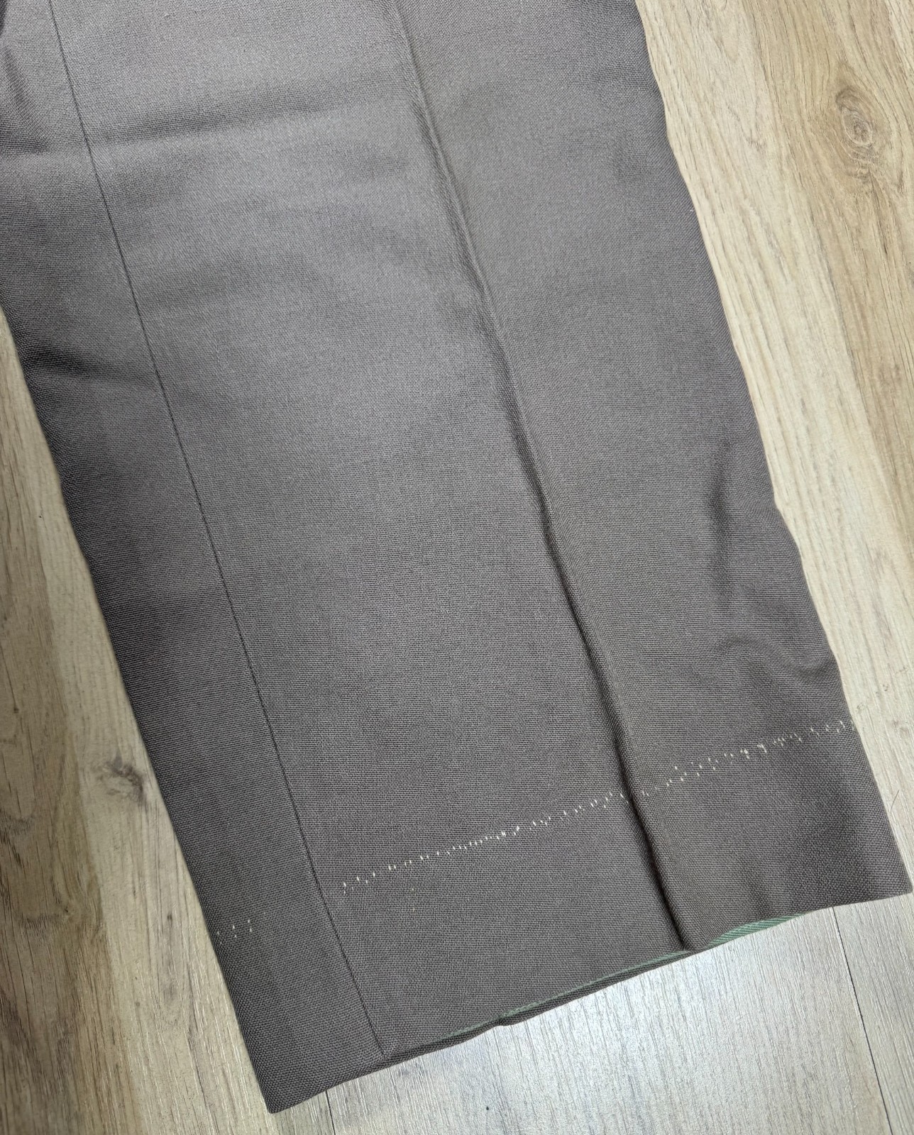 Vintage WW2 era US Army Wool Pink Officer Trousers Pants Military Uniform NAMED