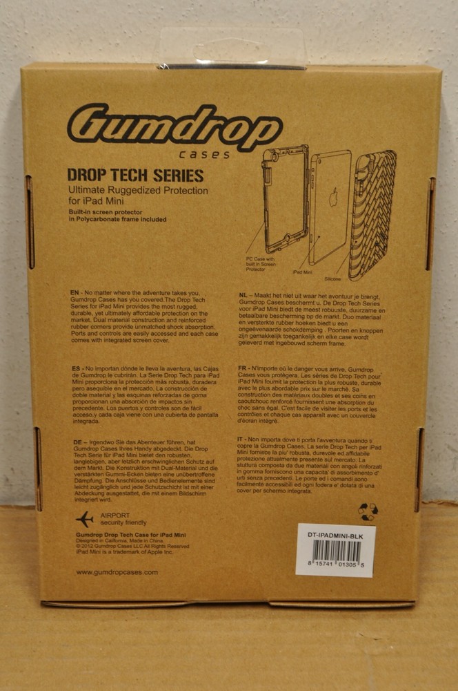 Gumdrop Case Droptech Series for Apple iPad Mini