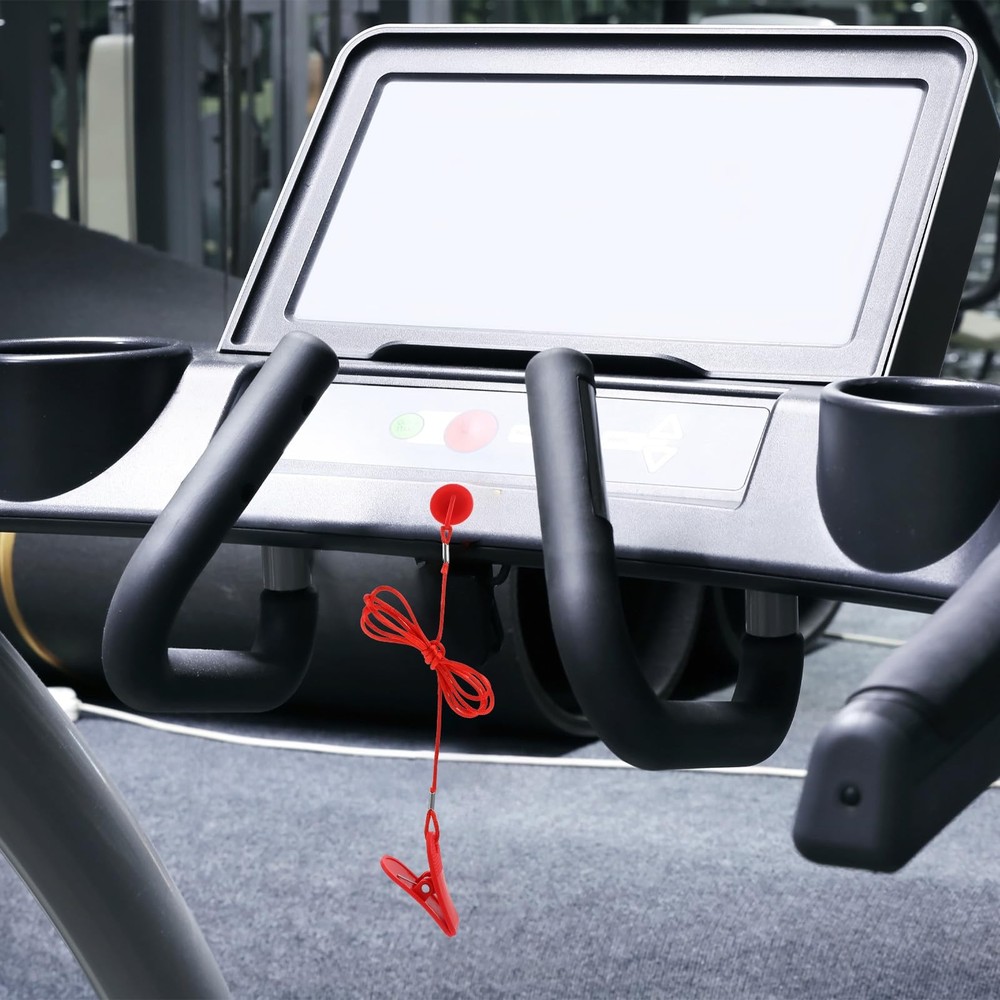 2PCS Universal Treadmill Magnetic Safety Key Emergency Stop Replacement
