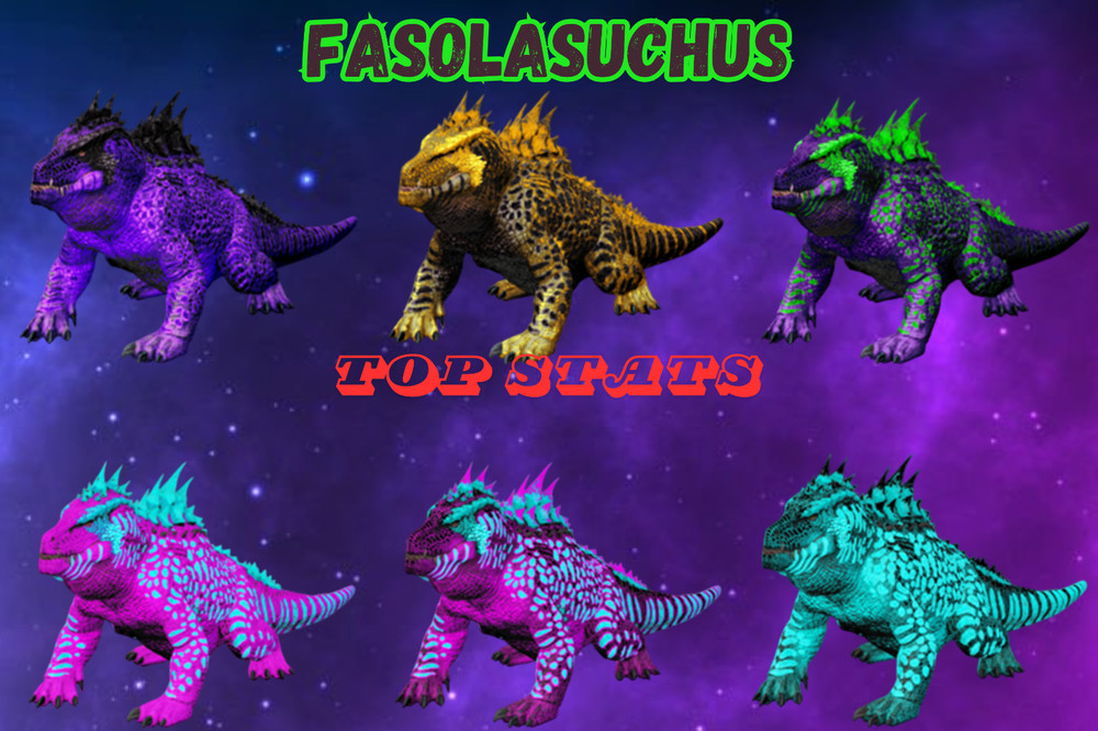 Fasolasuchus - Fasola  TOP STATS Ark Survival Ascended PVE
