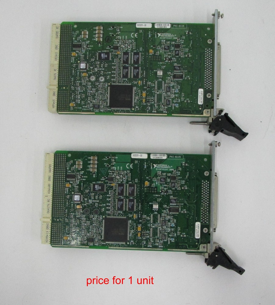 National Instruments PXI-6115 simultaneous sampling multifunction I/O module