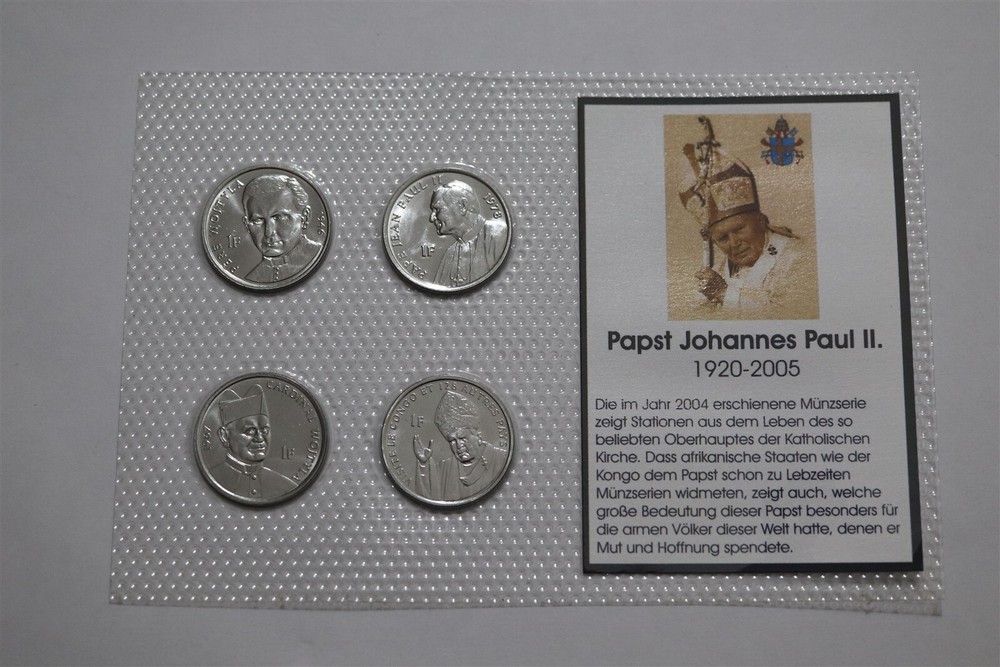 🧭 🇨🇬 CONGO SEALED MINT SET B68 #89