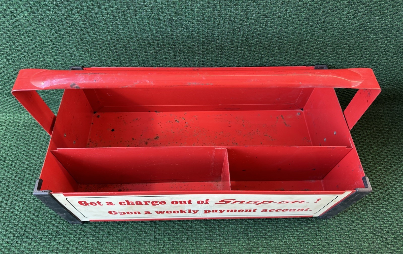 Vintage Snap-on Tool Dealer’s Caddy Tray Tote